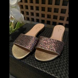 Kate Spade New York Madeline Glitter Slide Sandals